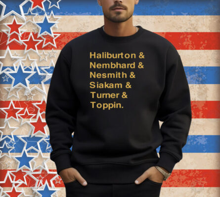 Limted Haliburton & Nembhard & Nesmith & Siakam & Turner & Toppin Shirt