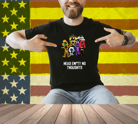 Limted Head Empty No Thoughts Hololive Shirt