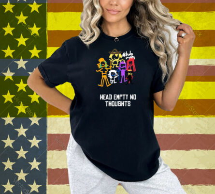 Limted Head Empty No Thoughts Hololive Shirt