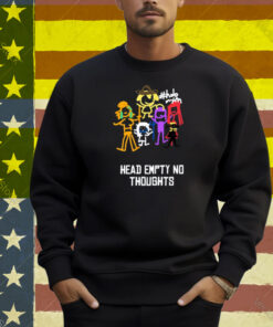 Limted Head Empty No Thoughts Hololive Shirt