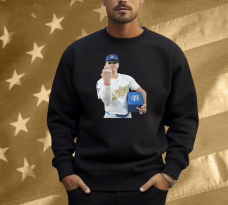 Los Angeles Dodgers Kike Hernandez Ring Middle Finger Shirt