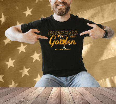 Matthew Golden Green & Golden Shirt