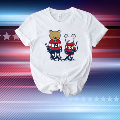 Matthew Tkachuk & Brad Marchanda Cat and Rat T-Shirt