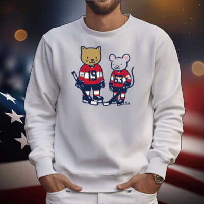 Matthew Tkachuk & Brad Marchanda Cat and Rat T-Shirt