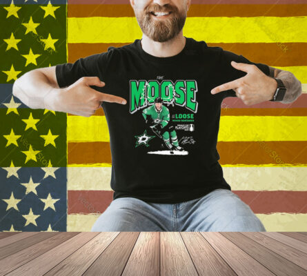 Mikko Rantanen Dallas Stars The Moose Is Loose 2025 Stanley Cup Playoffs Elevated Player Shirt