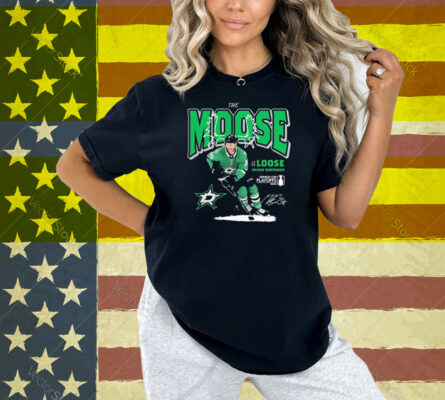 Mikko Rantanen Dallas Stars The Moose Is Loose 2025 Stanley Cup Playoffs Elevated Player Shirt
