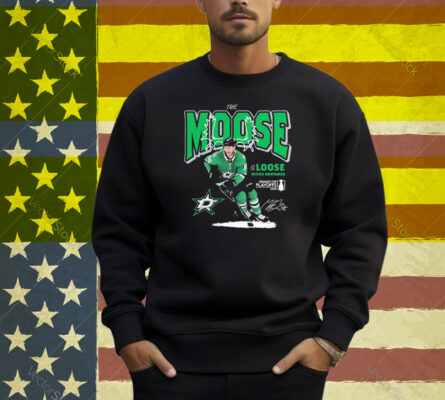 Mikko Rantanen Dallas Stars The Moose Is Loose 2025 Stanley Cup Playoffs Elevated Player Shirt