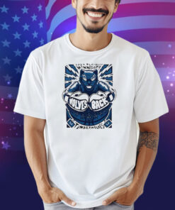 Minnesota Timberwolves 2025 Playoffs Wolves Back Fit Type Shirt