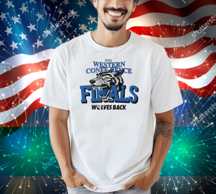 Minnesota Timberwolves 2025 Western Conference Finals Wolves Shirt