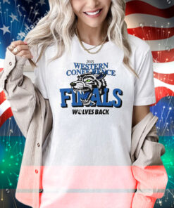Minnesota Timberwolves 2025 Western Conference Finals Wolves Shirt