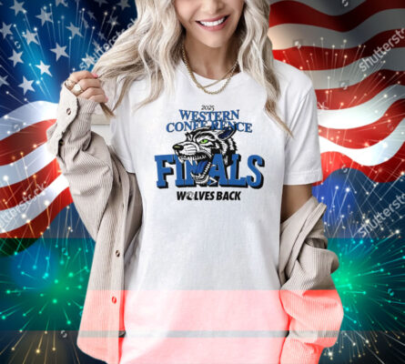 Minnesota Timberwolves 2025 Western Conference Finals Wolves Shirt