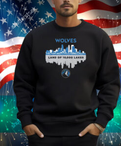 Minnesota Timberwolves Land of 10000 Lakes Shirt