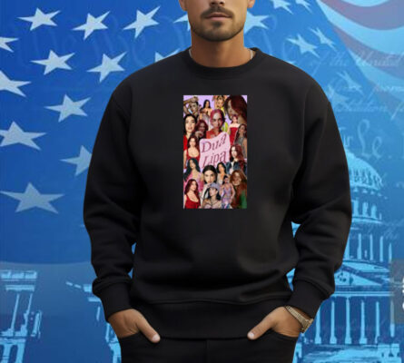 Mochakk Dua Lipa Wallpaper Collage Shirt