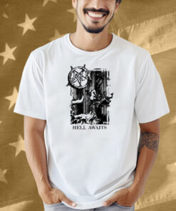 Monochrome Hell Awaits Acid Shirt