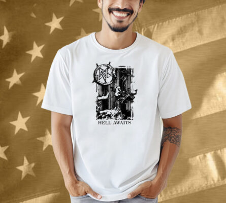 Monochrome Hell Awaits Acid Shirt