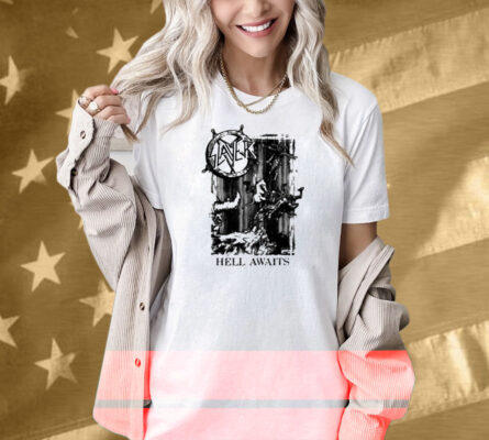 Monochrome Hell Awaits Acid Shirt