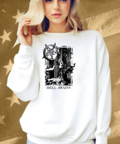 Monochrome Hell Awaits Acid Shirt