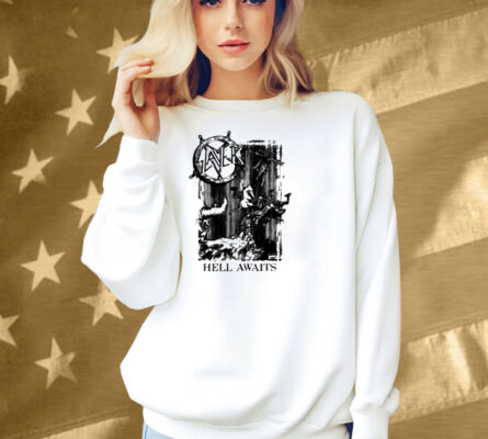 Monochrome Hell Awaits Acid Shirt