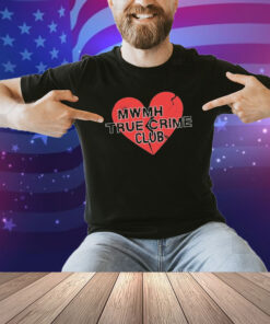 Murder With My Husband True Crime Club Broken Heart Shirt
