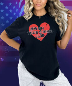 Murder With My Husband True Crime Club Broken Heart Shirt