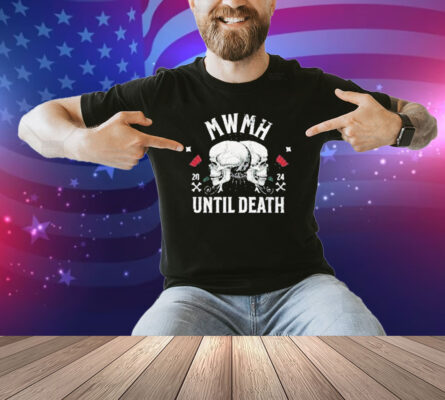 Murder With My Husband True Crime Club Until Death Skull 2024 Shirt