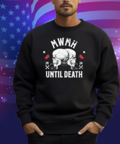 Murder With My Husband True Crime Club Until Death Skull 2024 Shirt