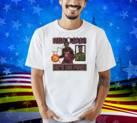 NBA Jam Cavaliers Donovan Mitchell Shirt