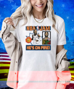 NBA Jam Knicks Jalen Brunson Shirt