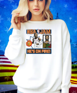 NBA Jam Knicks Jalen Brunson Shirt