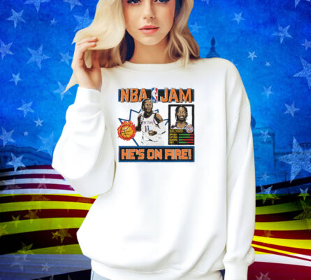 NBA Jam Knicks Jalen Brunson Shirt