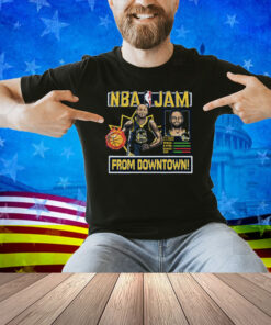 NBA Jam Warriors Stephen Curry Shirt