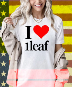 Nathan I Love 1Leaf Shirt
