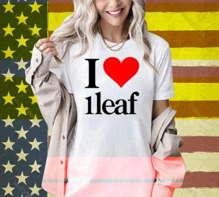 Nathan I Love 1Leaf Shirt