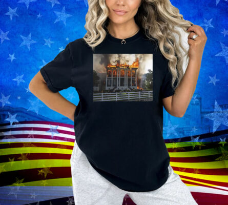 Nottoway Plantation Fire Shirt