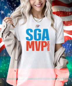 OKC Thunder SGA MVP 2025 Shai Gilgeous-Alexander Shirt