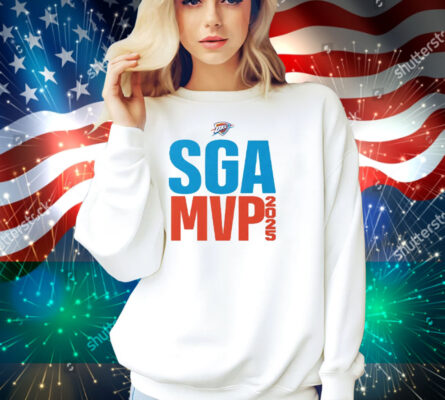 OKC Thunder SGA MVP 2025 Shai Gilgeous-Alexander Shirt