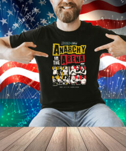 Official AEW 2025 Double or Nothing Anarchy in the Arena Sunday May 25 Arizona Vintage Retro Shirt