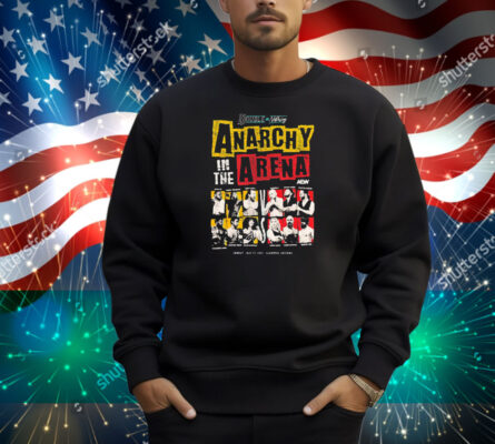 Official AEW 2025 Double or Nothing Anarchy in the Arena Sunday May 25 Arizona Vintage Retro Shirt