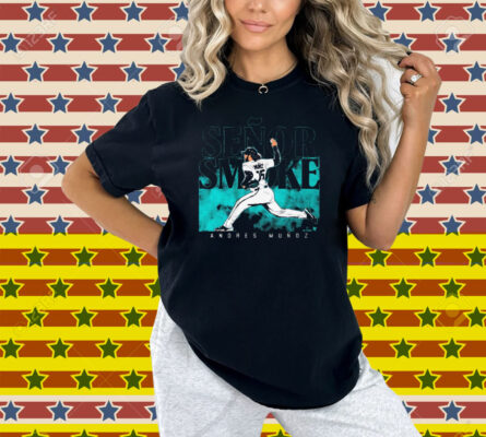 Official Andres Muñoz Señor Smoke Seattle Mariners MLB Graphic Shirt