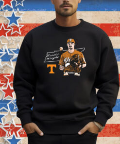 Official Brooks Wright Hometown Hero Tennessee Vols Baseball NCAA Division I Shirt