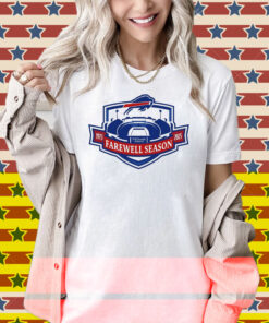 Official Buffalo Bills NFL Highmark Stadium Farewell Season 1973 – 2025 Logo Shirt