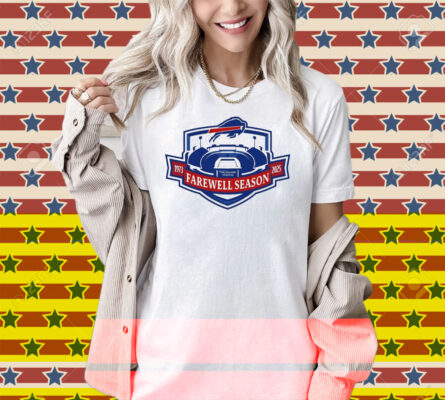 Official Buffalo Bills NFL Highmark Stadium Farewell Season 1973 – 2025 Logo Shirt