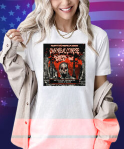 Official Cannibal Corpse North America 2025 Tour Sat October 4th Anaheim Ca House Of Blues Poster Shirt
