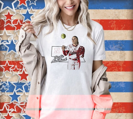 Official Carlie Muhlbach Hometown Hero Nebraska Cornhuskers Softball NCAA Division I Shirt