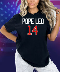 Official Chicago Cubs Baseball Pope Leo 14 New Shirt
