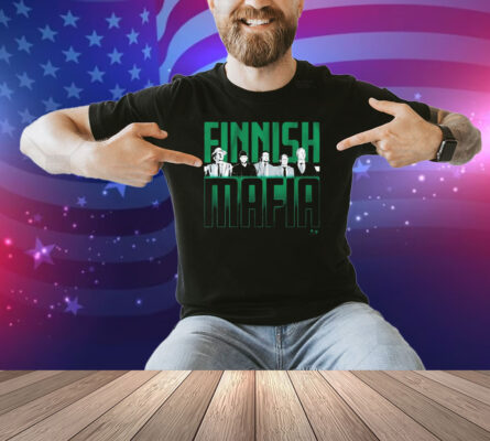 Official Dallas Stars Hockey The Finnish Mafia 2025 Shirt