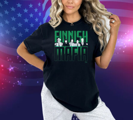 Official Dallas Stars Hockey The Finnish Mafia 2025 Shirt