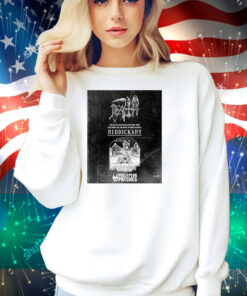 Official Death x Riddickart x Pull The Plug Patches Exclusive Scream Bloody Gore Drop Featuring The Artworlk Of Mark Ridddick Poster Shirt