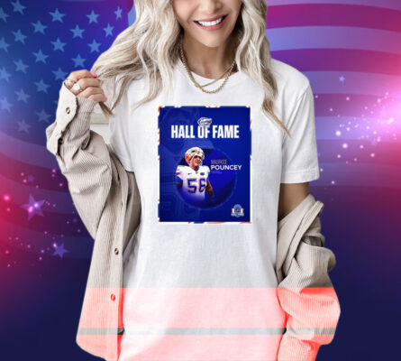 Official Florida Gators Football Maurkice Pouncey 2007 – 2009 Hall Of Fame Class Of 2025 Poster Shirt