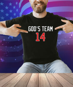 Official God’s Team 14 Chicago Cubs Baseball Pope Leo XIV Shirt